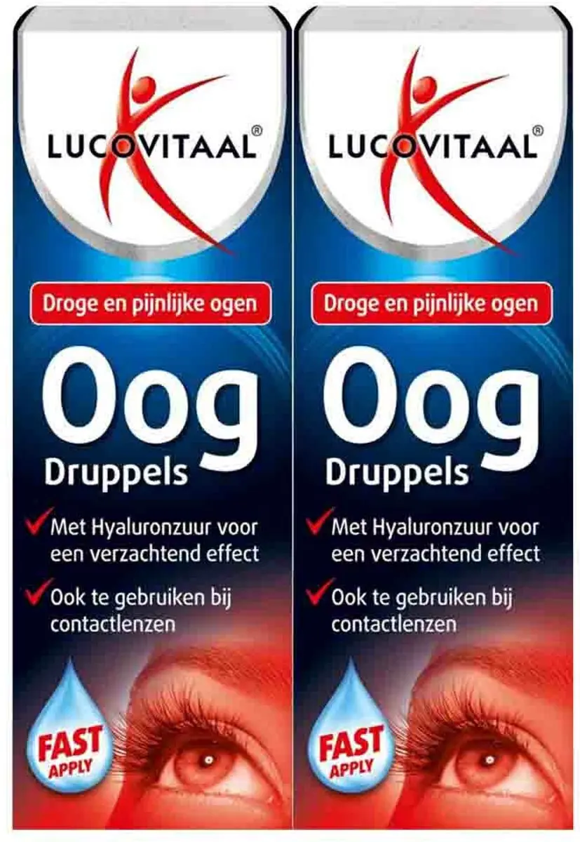 Lucovitaal Oogdruppels Droge Ogen - 2x10ml