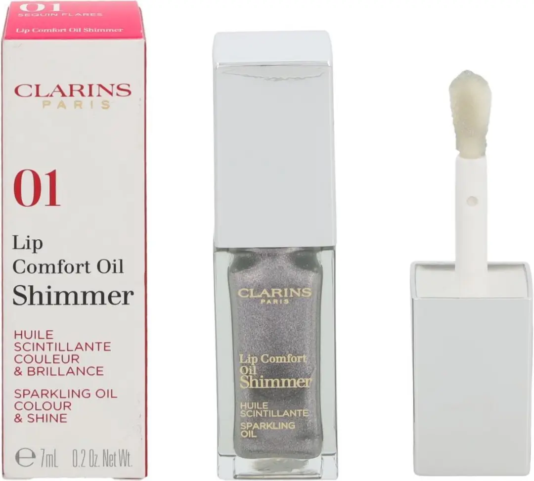 Clarins Lipgloss 01 Sequin Flares - Roze 7ml