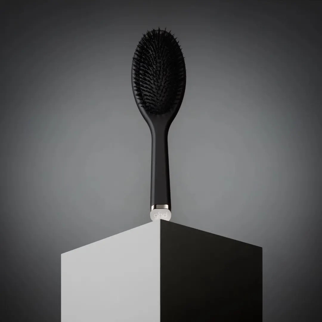 GHD The Dresser Anti-Klit Keramische Haarborstel - Ovaal - Zwart