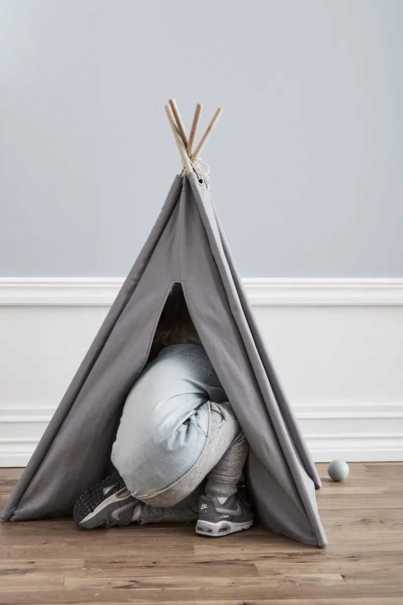 Kids Concept Mini Tipitent 75cm - Grijs