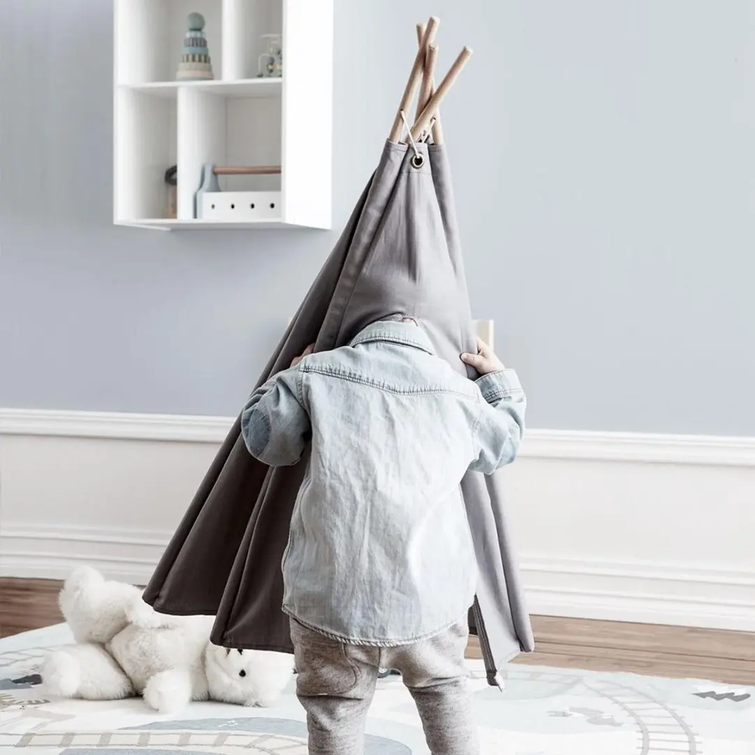 Kids Concept Mini Tipitent 75cm - Grijs