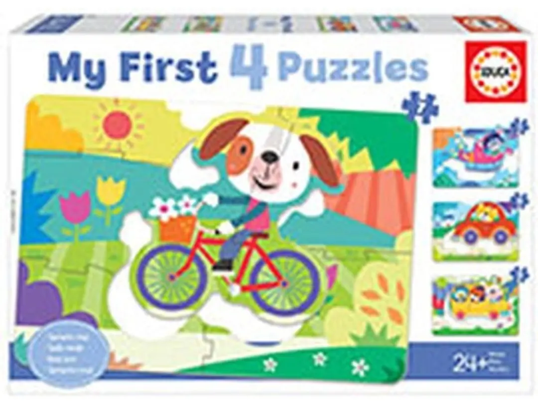 Educa Voertuigen Puzzel 6 Stuks