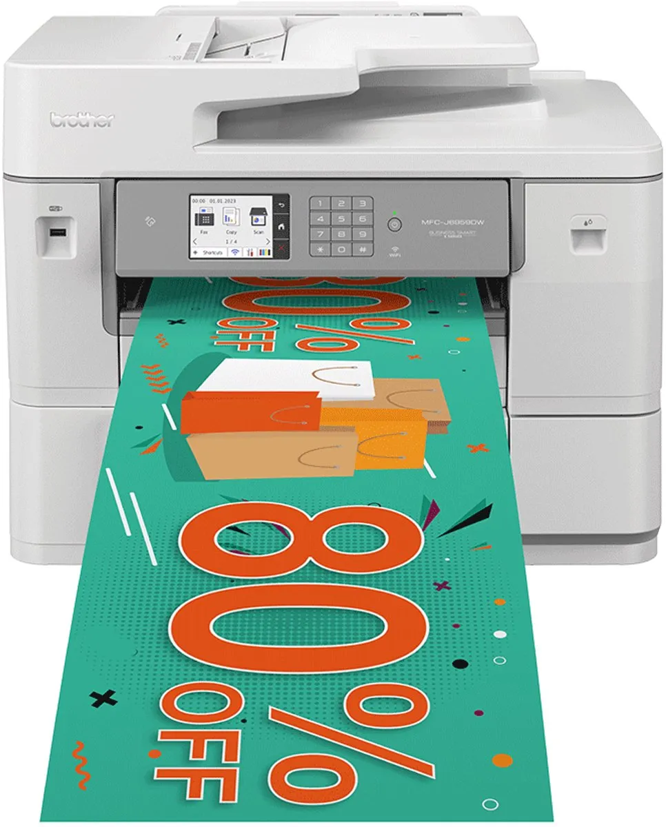 Brother MFC-J6959DW A3 Inkjetprinter - 30ppm - 900 Vel