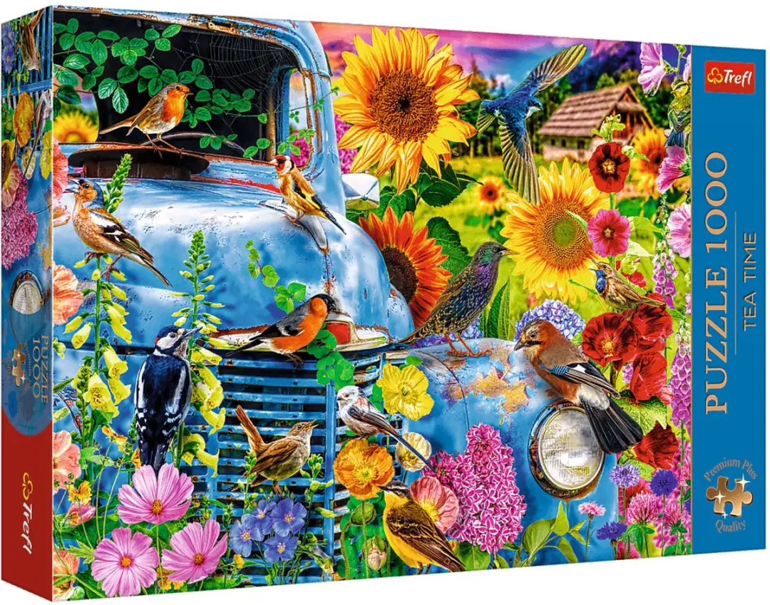 Trefl Legpuzzel 1000 Stuks Premium Plus Tea Time Country Life Songbirds