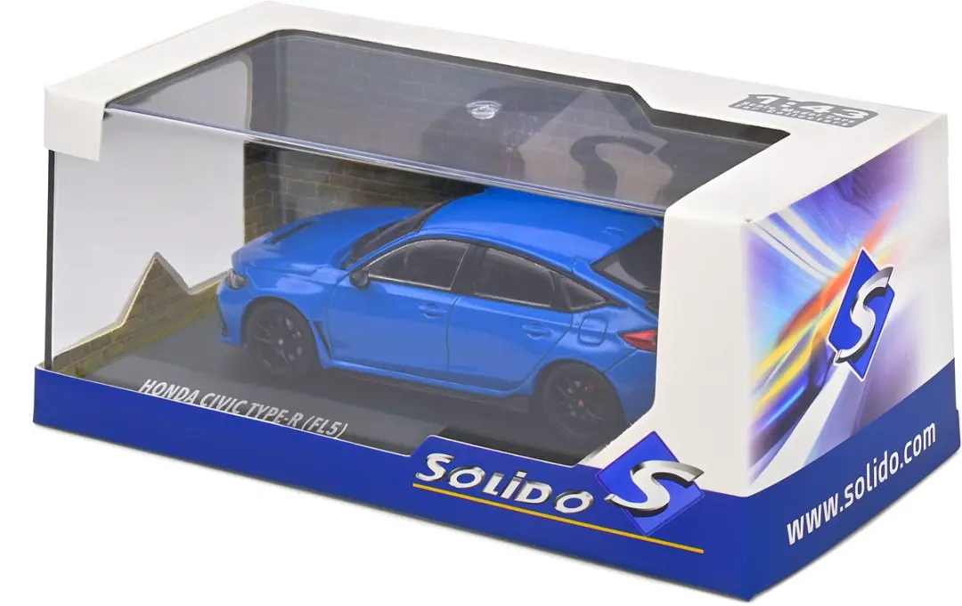 Honda Civic Type R (FL5) 1:43 Solido - Racing Blue