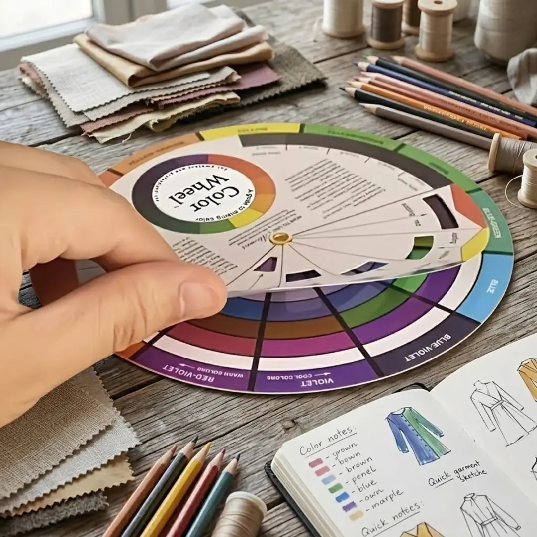 NUVEX Kleurwiel Palet - Draaibaar Dubbelzijdig - Multicolor