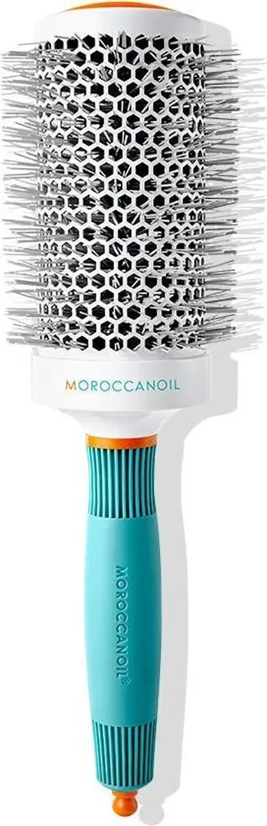 Moroccanoil Keramische Ronde Borstel 55mm - Wit/Blauw