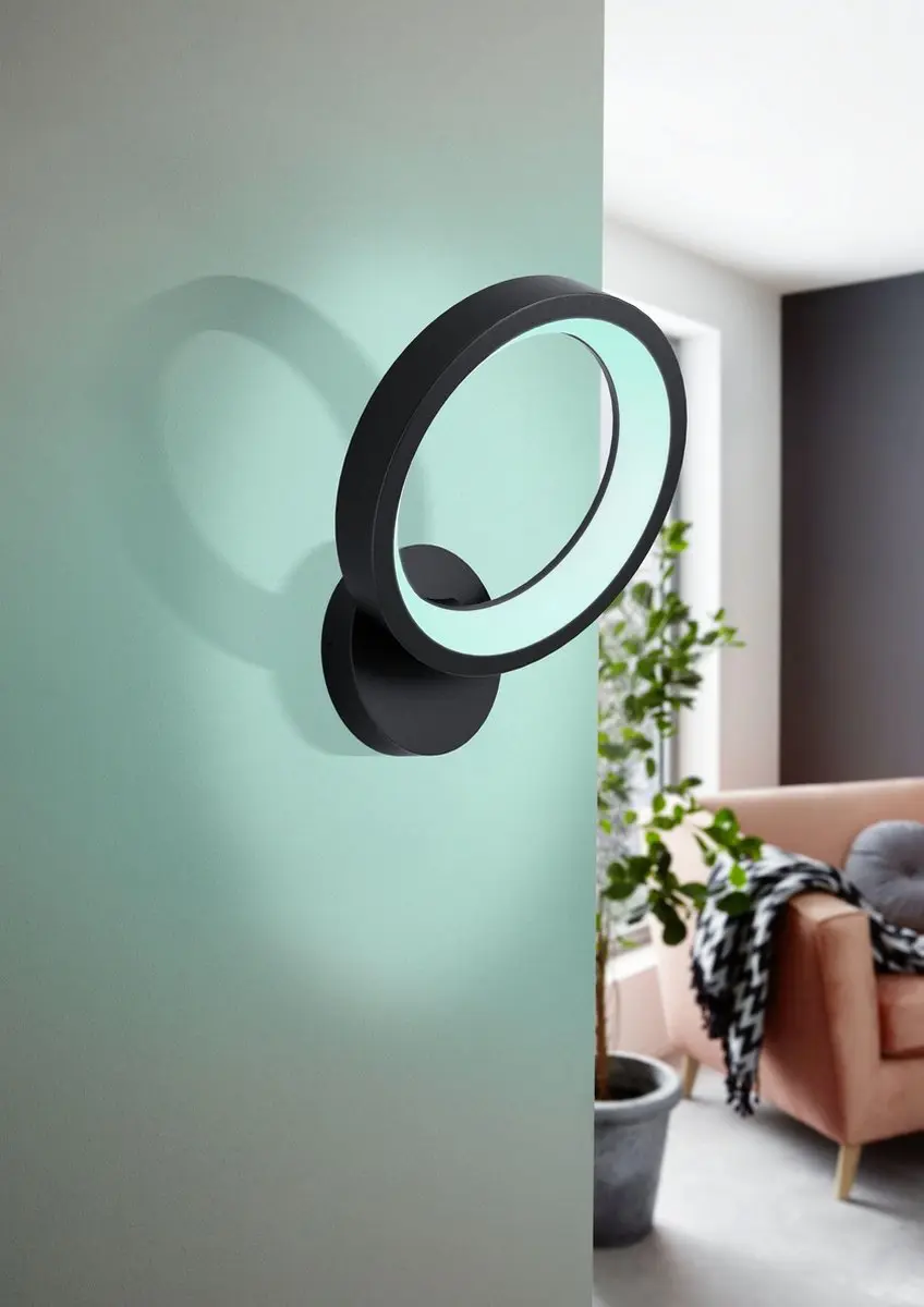 Eglo Marghera-C Wandlamp - Zwart