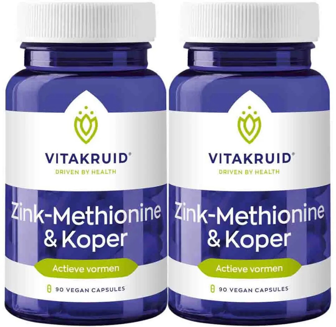 Vitakruid Zink Methionine Koper 180g