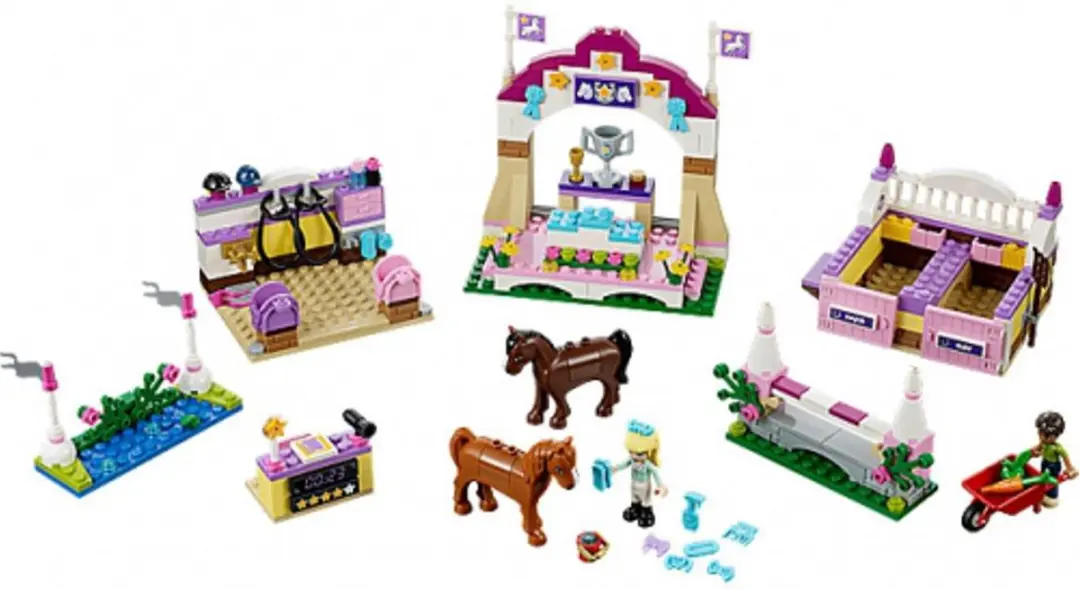 LEGO 41057 Heartlake Paardenshow - 355 Stukken - Multicolor