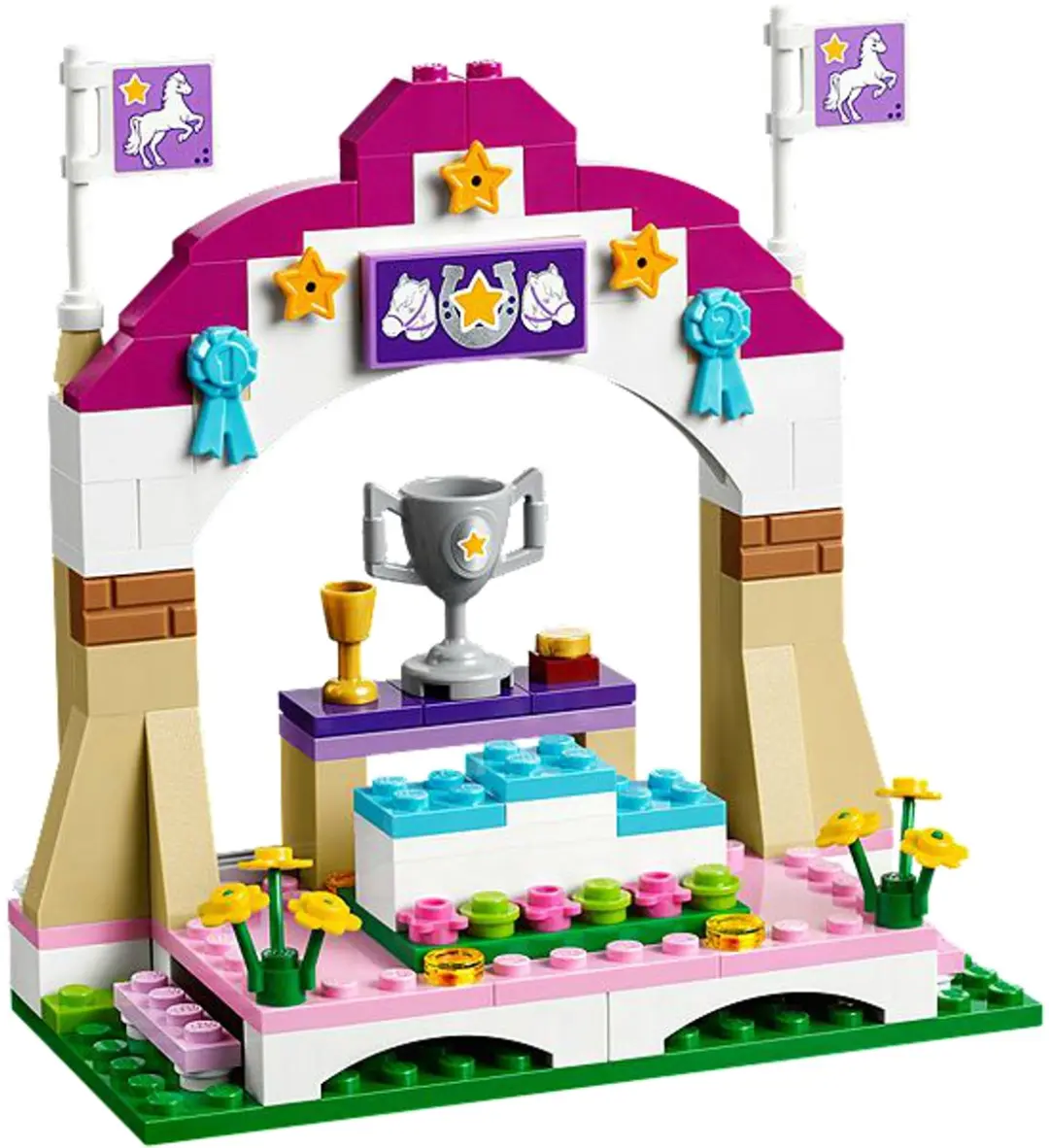 LEGO 41057 Heartlake Paardenshow - 355 Stukken - Multicolor