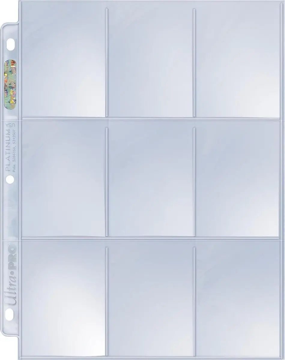 Asmodee Hologram Pages Platinum 9Pocket