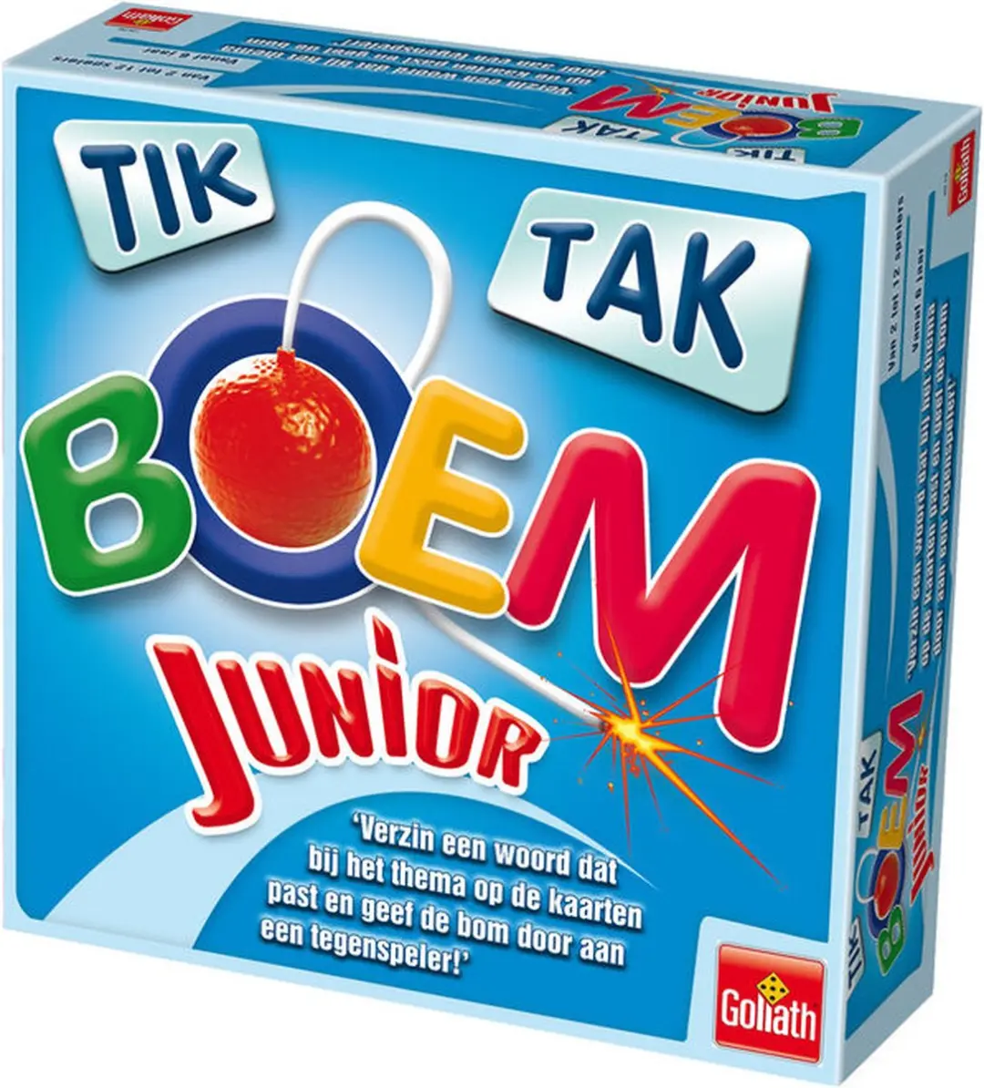 Goliath Tik Tak Boem Junior Kaartspel - 12 Spelers