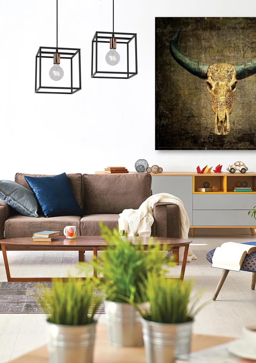 Lucide Arthur Hanglamp E27 - Zwart