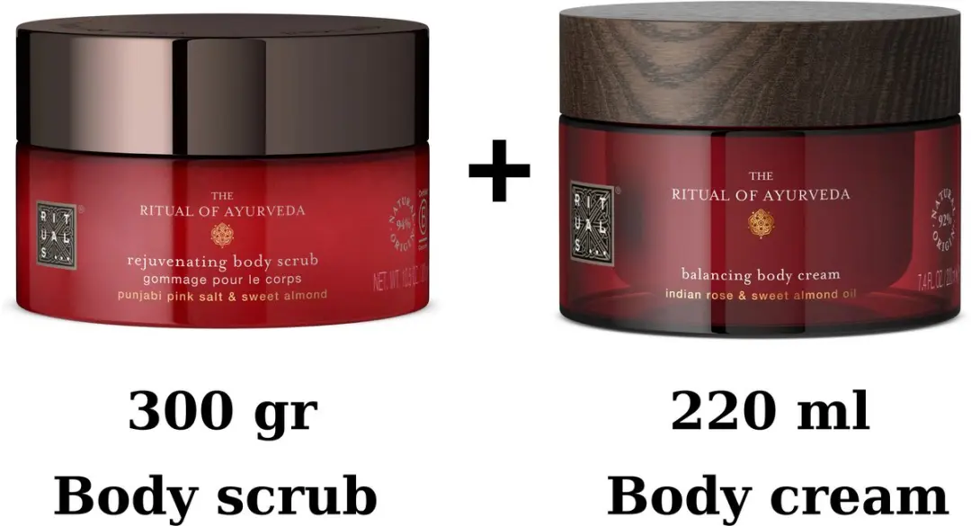 Rituals of Ayurveda Body Cream & Scrub