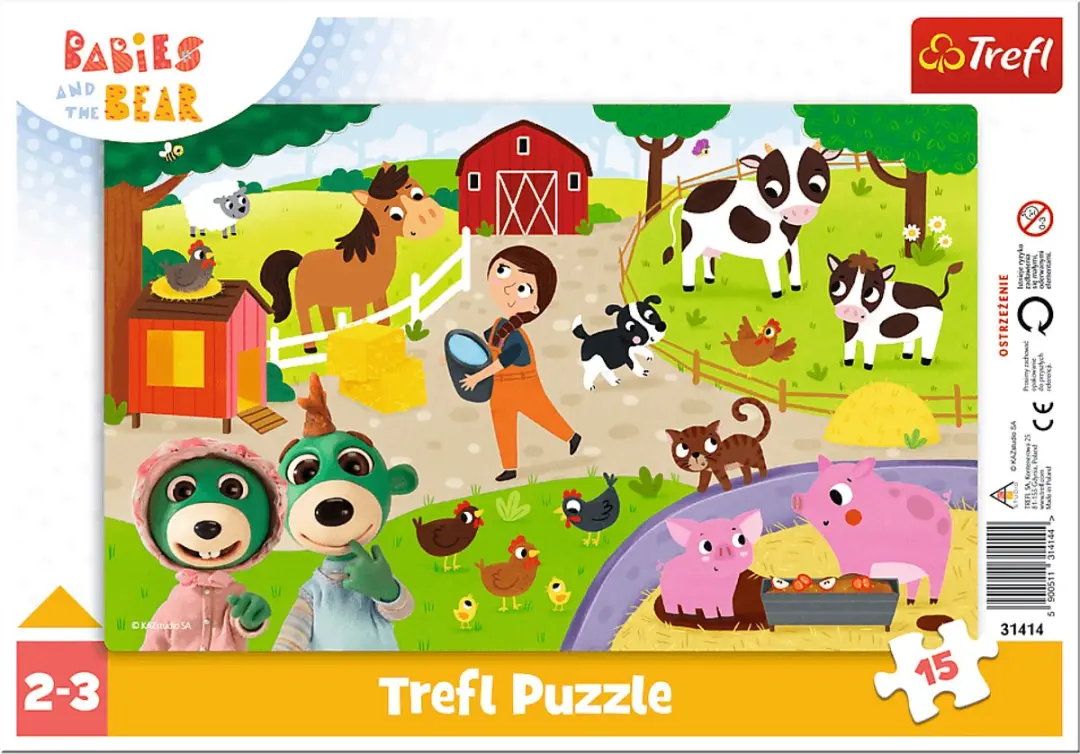 Trefl Stripfiguren Puzzle 15 Stuks