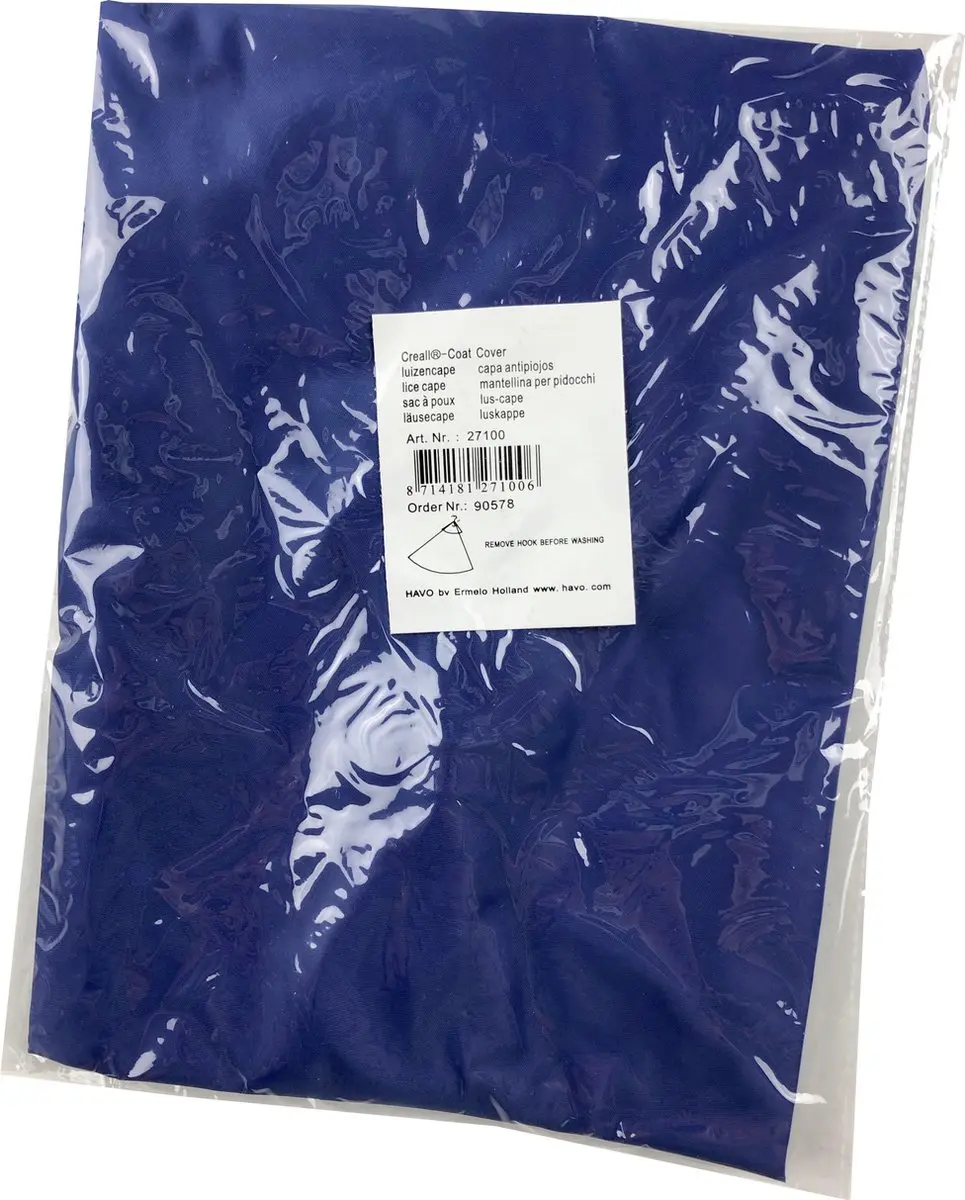 Simply for Kids Creall Luizencape - Wasbaar - Blauw