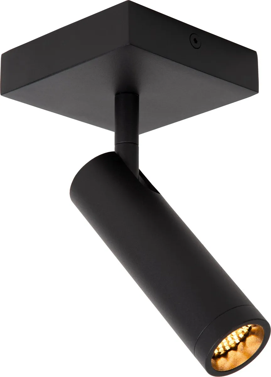 Lucide GRADO Plafondspot GU10 - Zwart