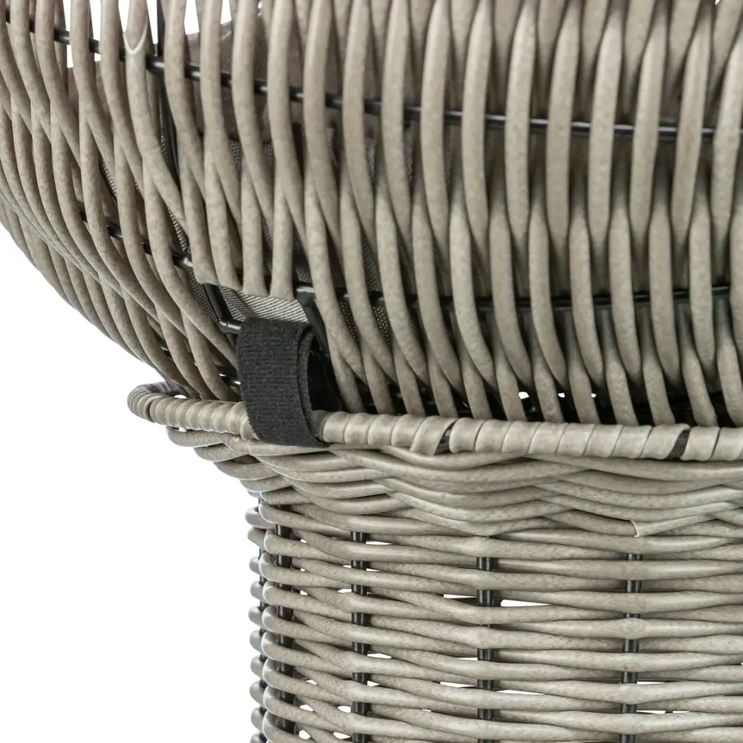 Trixie Kattenmand Amalia Rond Polyrattan - 42x42x70cm Grijs
