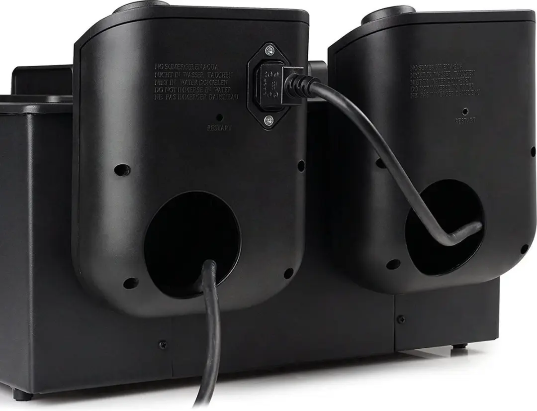 Princess Dubbele Frituurpan 182028 - 1800W - 3L - Zwart - afbeelding 4 van 6