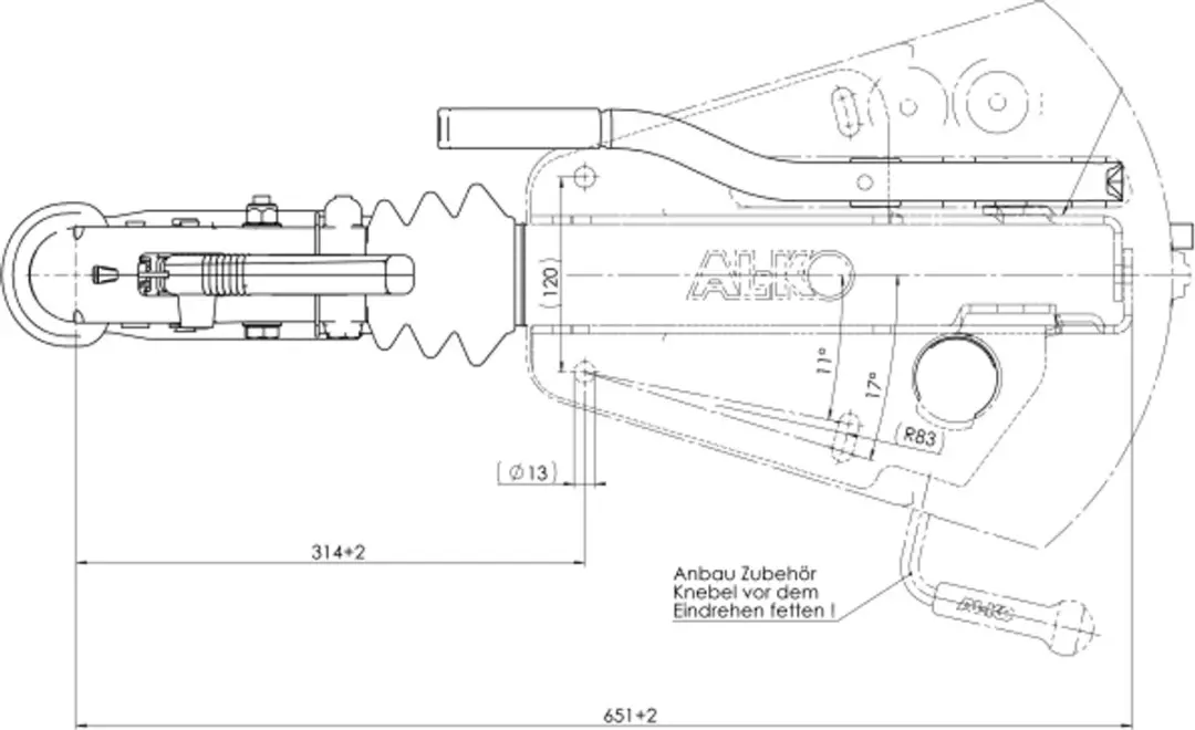AL-KO AE 150 V Oplooprem - inclusiefslinger