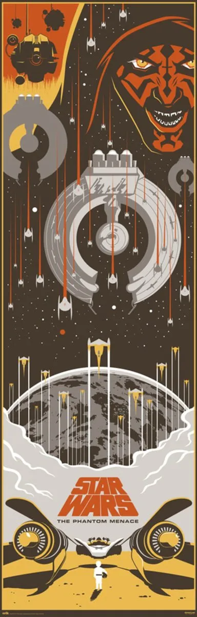Star Wars Episode I Poster 53x158cm