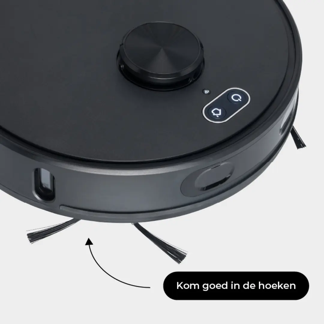 Zoef Robot Willem 2.0 WSH900Z Robotstofzuiger - 6000Pa - Zwart