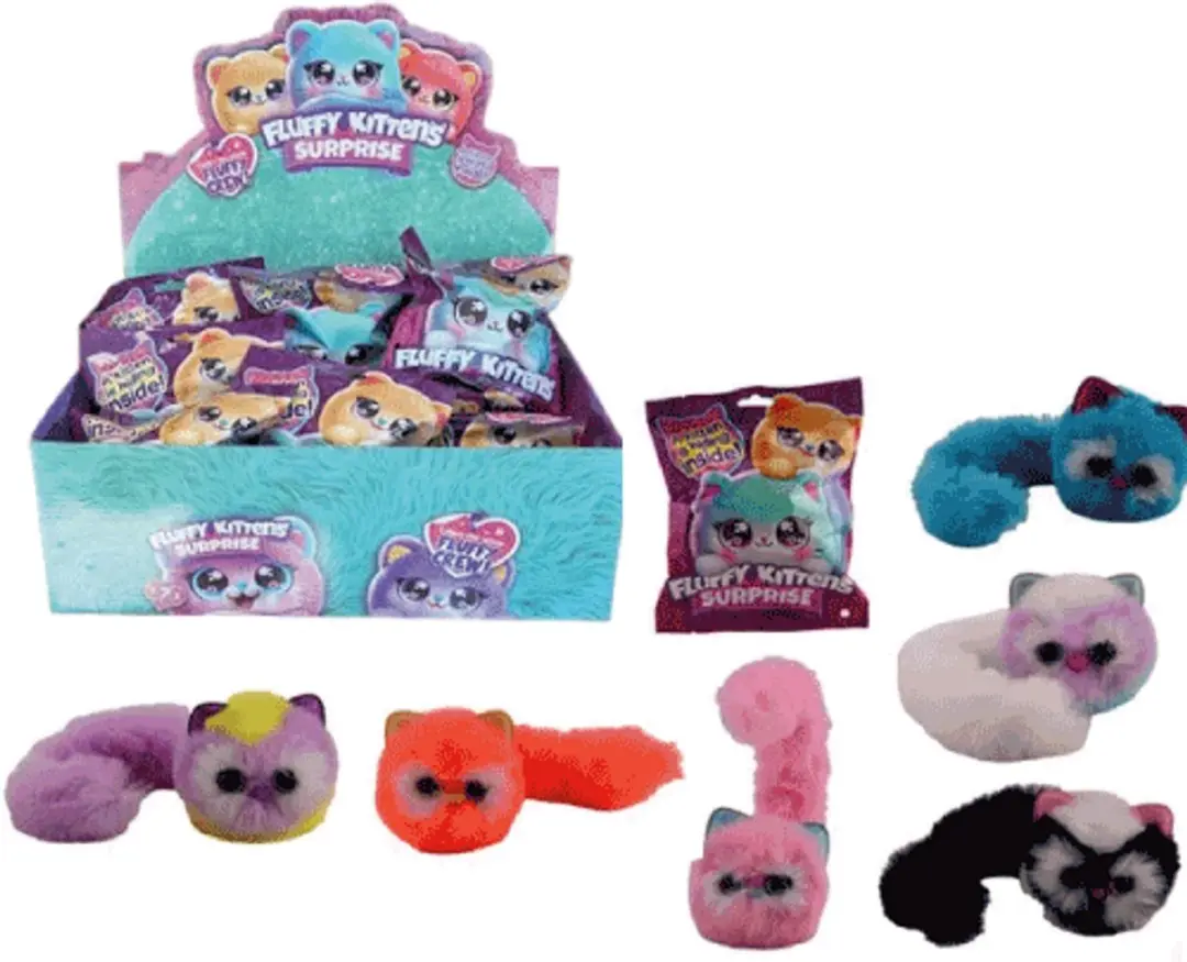 Johntoy Fluffy Kittens Uitdeelcadeau
