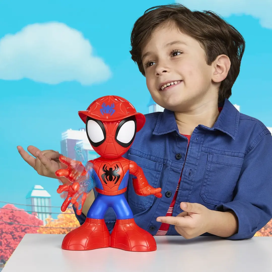 Hasbro Marvel Spidey and His Amazing Friends Dance 'N Rescue Spidey 25cm - Multicolor - afbeelding 6 van 6