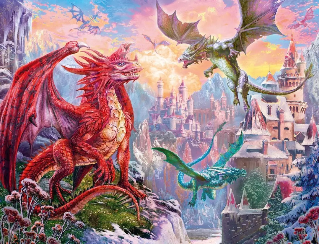 Ravensburger Drakenland Legpuzzel 2000 Stuks - 167173