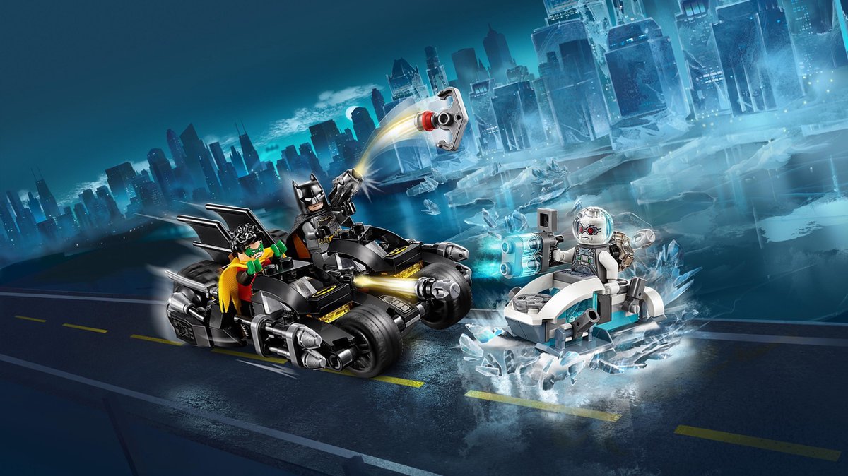 LEGO Batman Mr. Freeze Het Batcycle-gevecht - 76118