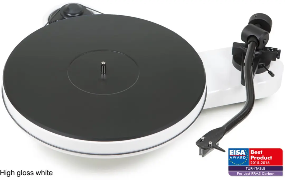 Pro-Ject RPM 3 Carbon Platenspeler - Wit