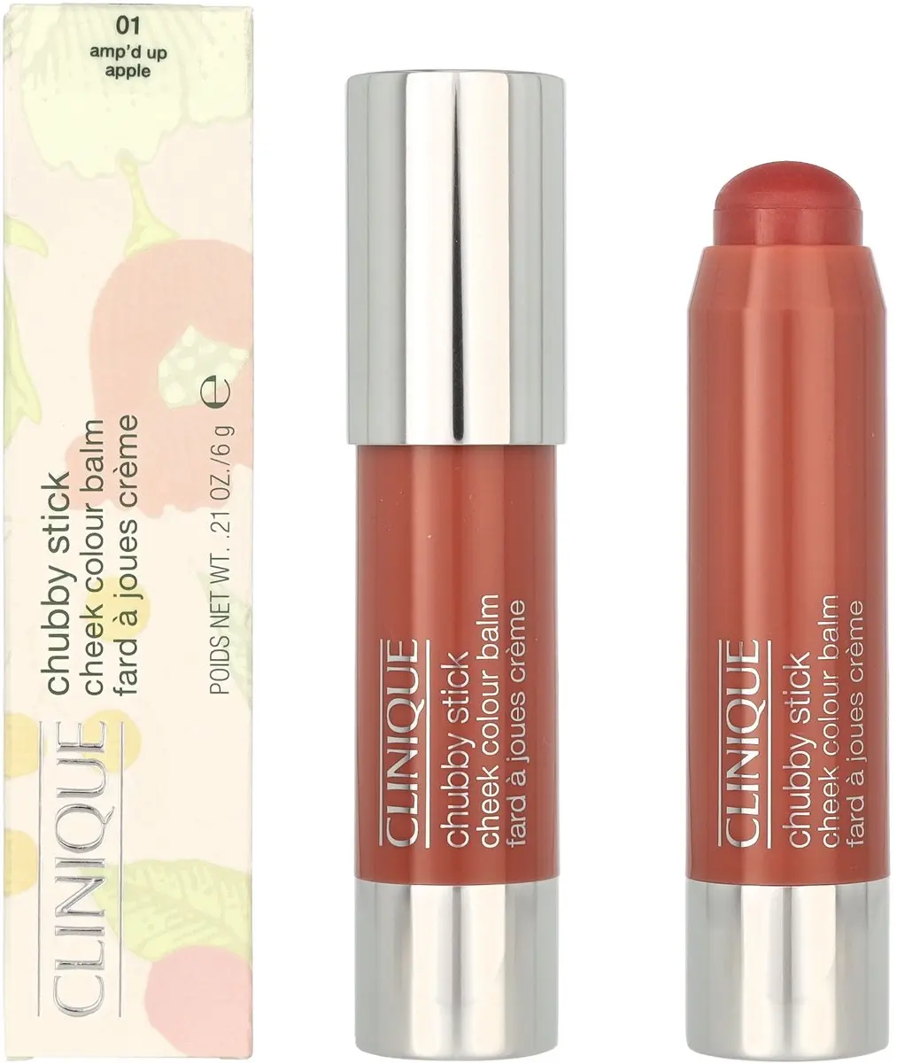 Clinique Chubby Stick Cheek Colour Balm 01 Amp'd Up Apple - 6g