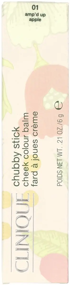 Clinique Chubby Stick Cheek Colour Balm 01 Amp'd Up Apple - 6g