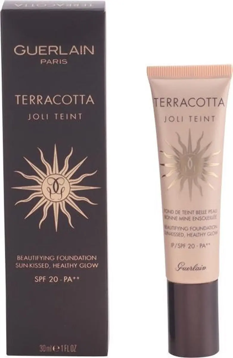 Guerlain Terracotta Joli Teint Foundation - Ebony 30ml