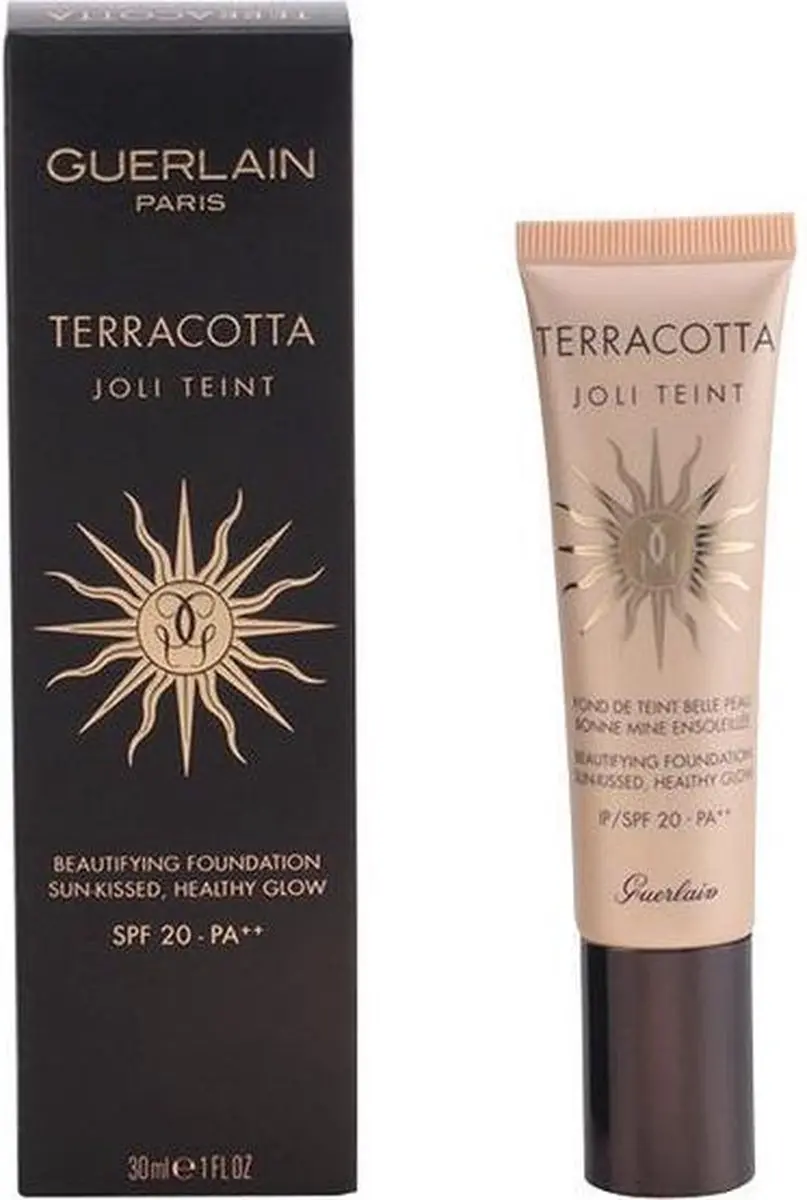 Guerlain Terracotta Joli Teint Foundation - Ebony 30ml