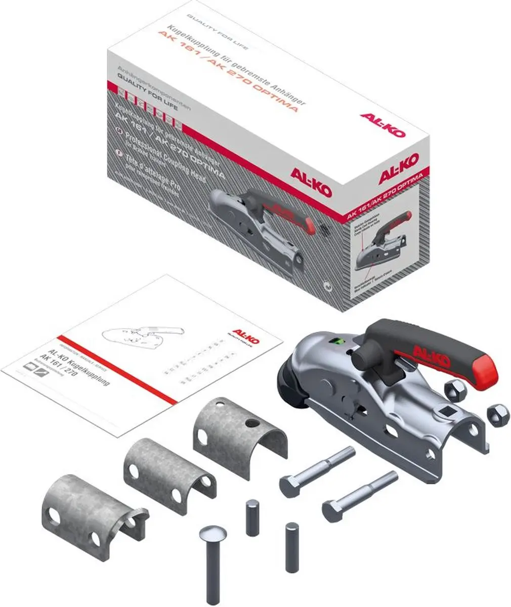 AL-KO Soft-Dock Serie Kogelkoppeling Ø50mm 2700kg - Staal