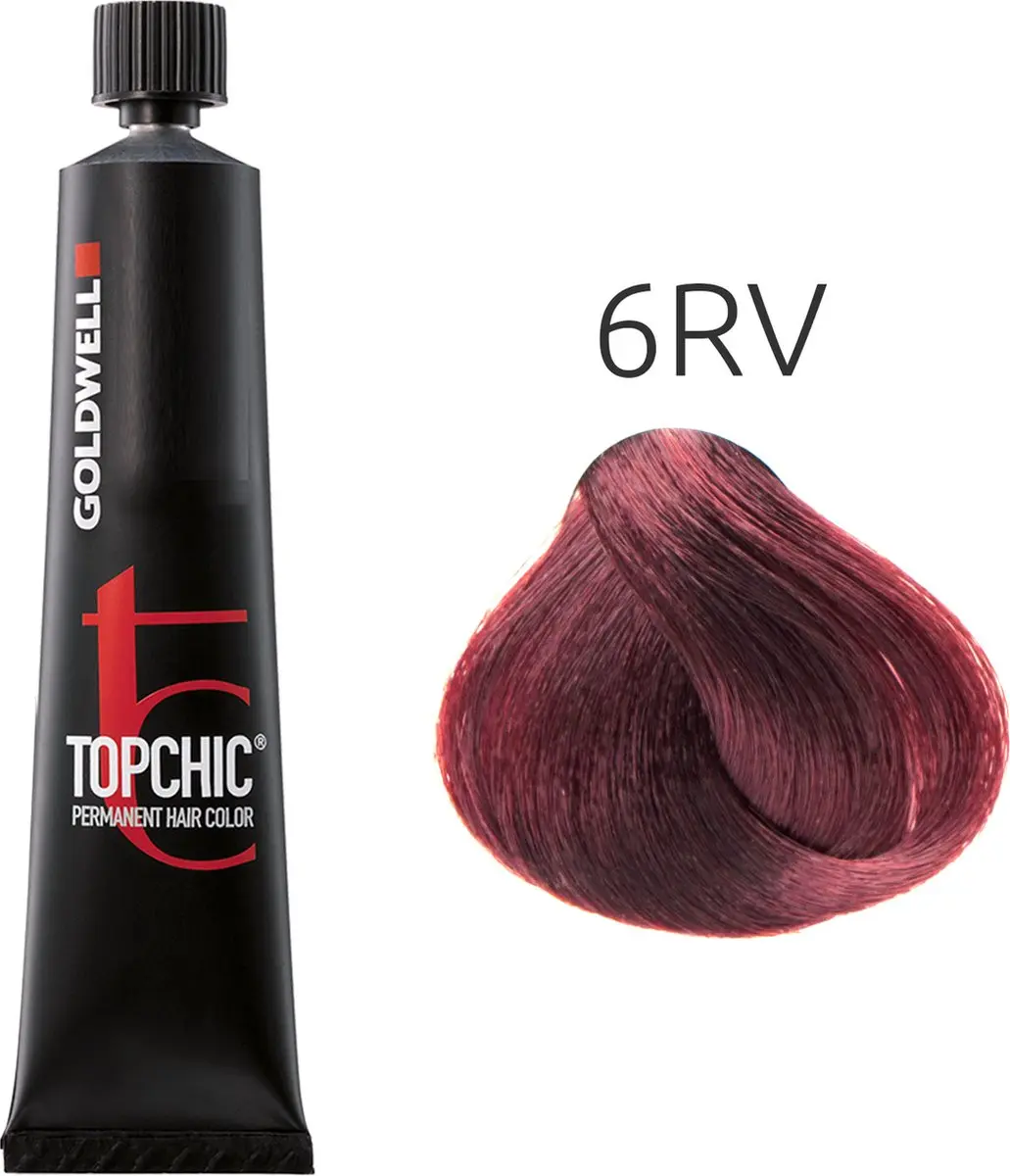 Goldwell Topchic Tube 60ml - 6RV MAX Permanent Haarkleuring