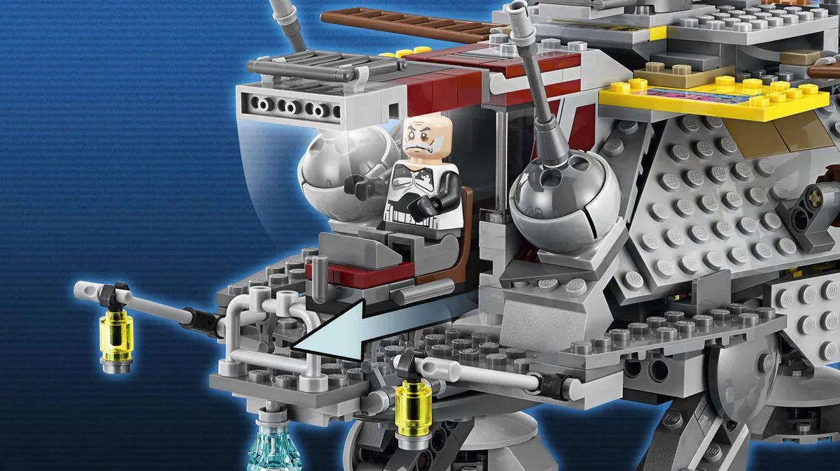 LEGO Star Wars Captain Rex's AT-TE 75157 - 972 Stukken