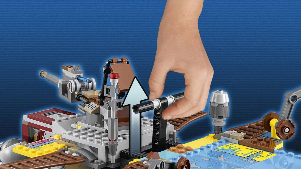 LEGO Star Wars Captain Rex's AT-TE 75157 - 972 Stukken