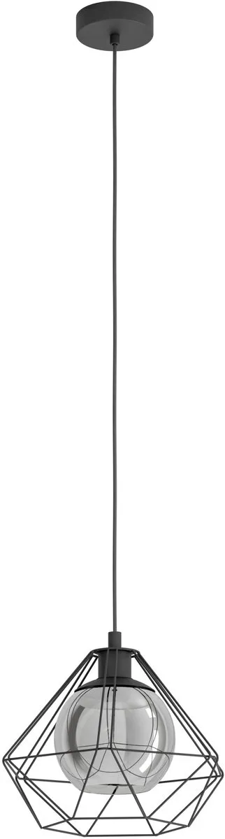 Eglo Vernham Hanglamp E27 - Ø32,5cm - Zwart
