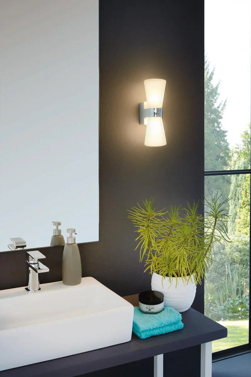 Eglo Batholino Cailin Wandlamp 2 Licht - Chroom