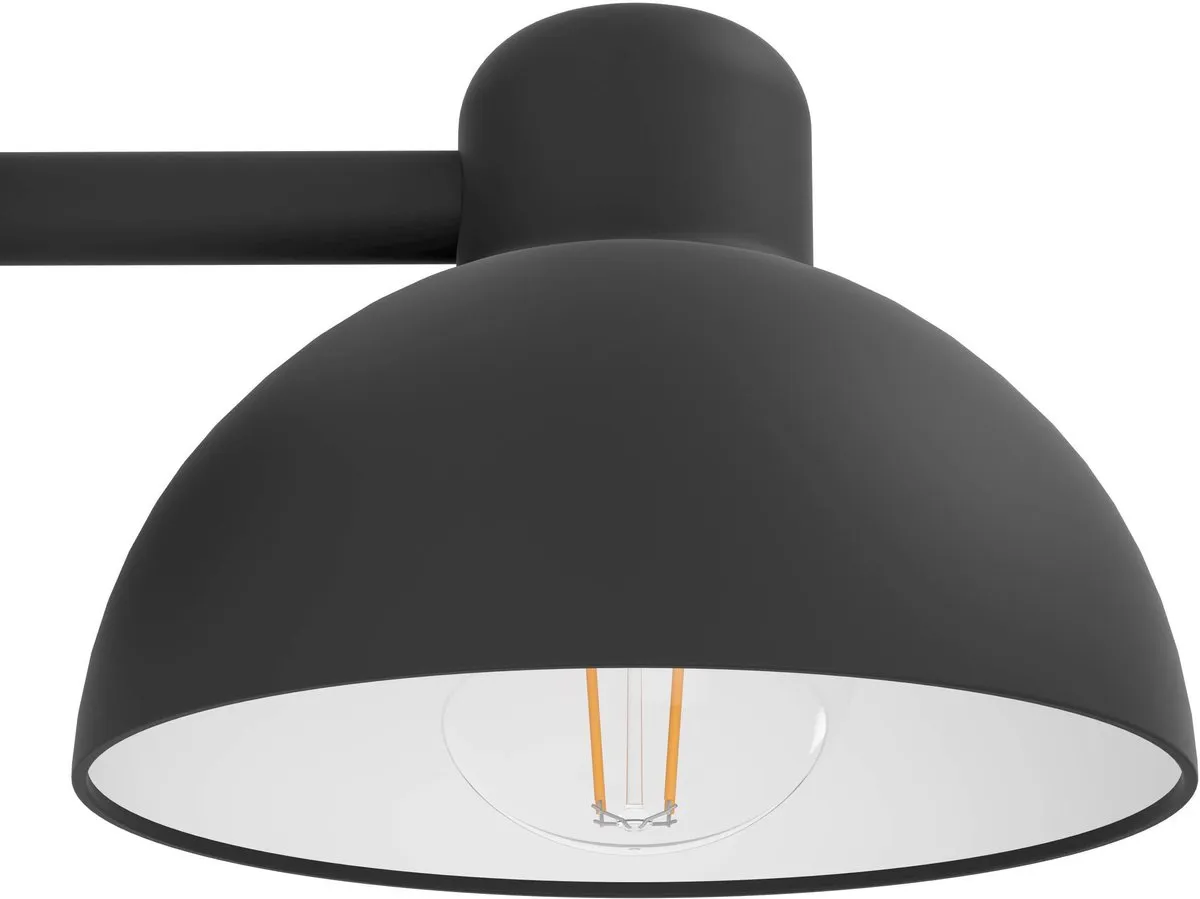 Eglo Entrimo Wandlamp Buiten E27 - 20cm - Zwart/Wit