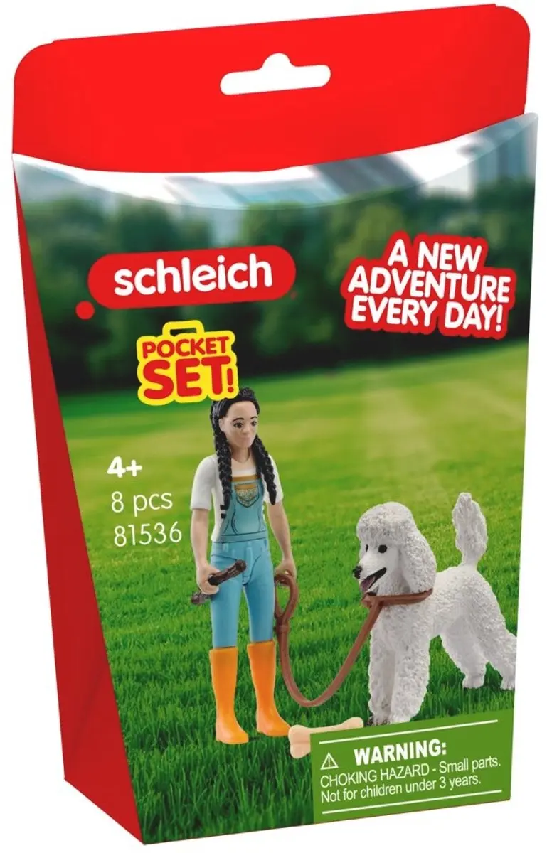 Schleich FARM WORLD Park Wandeling 81536 - Meerkleurig