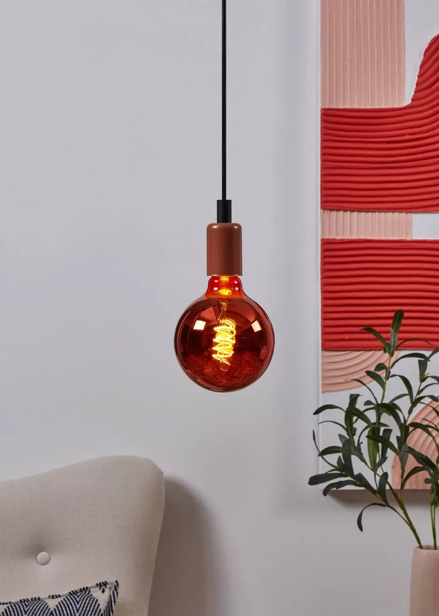 Eglo LED Lamp E27 4W - 2000K - Goudkleurig