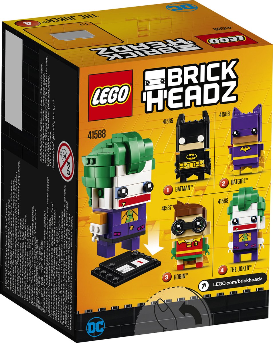 LEGO BrickHeadz The Joker - 41588