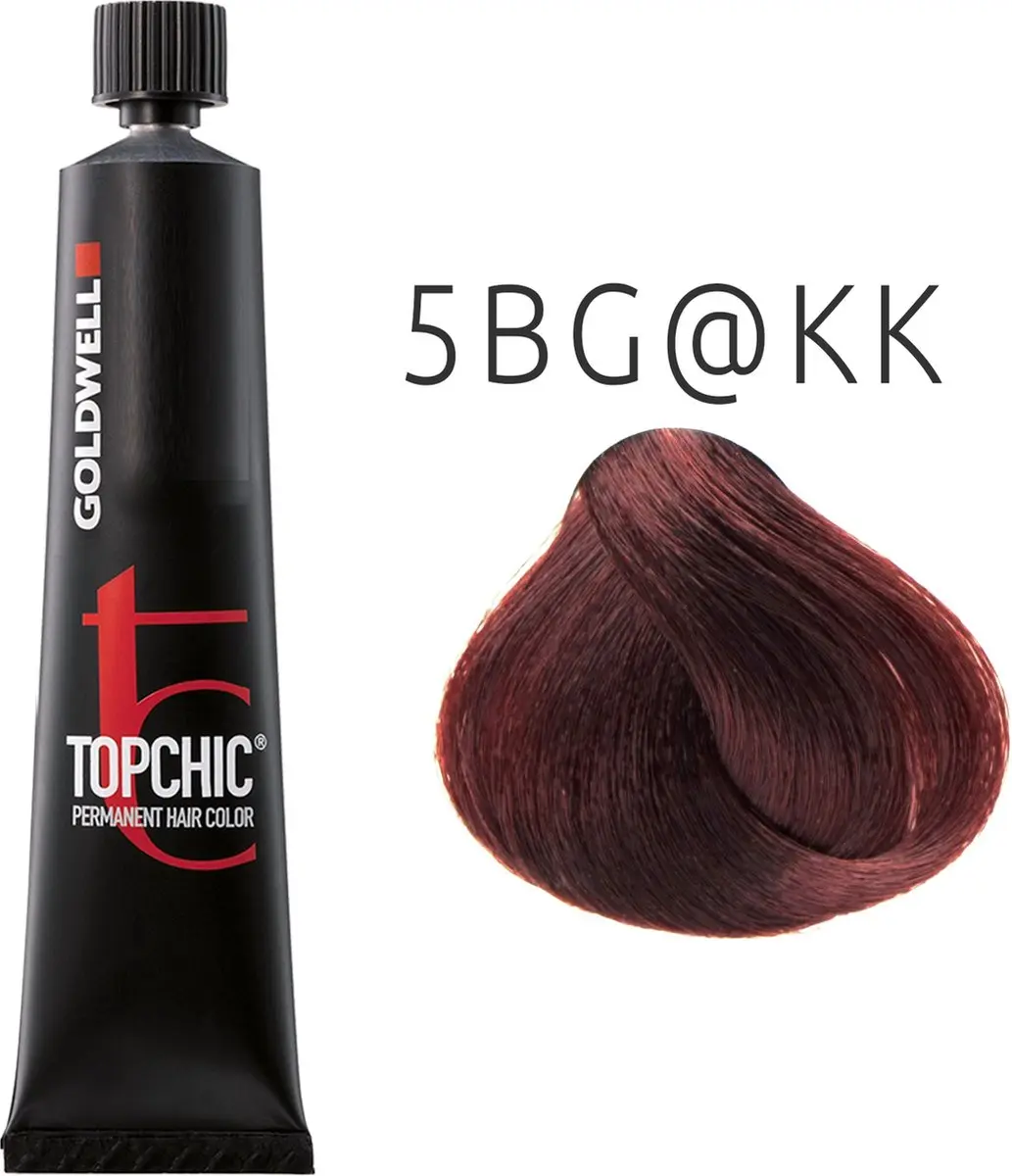Goldwell Topchic 5BG@KK Brown Gold Intense Copper Haarkleuring 60ml