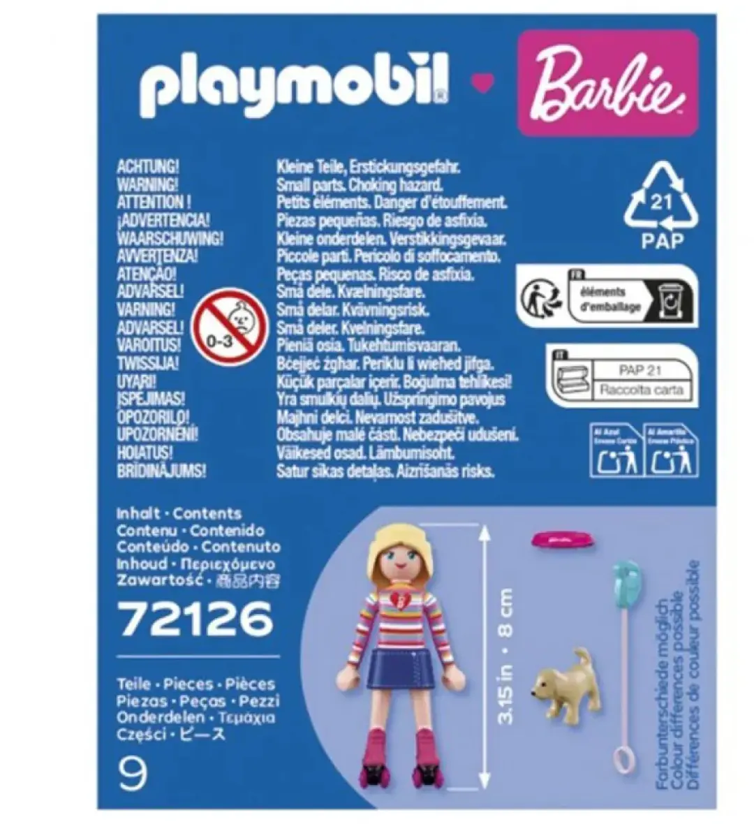 Playmobil x Barbie Malibu P-72126 - Meerkleurig