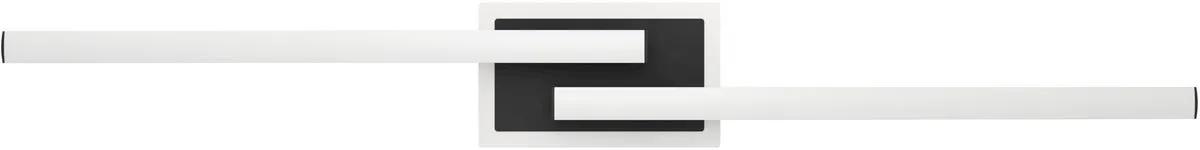 Eglo Lungolago Plafondlamp LED 75cm - Zwart/Wit