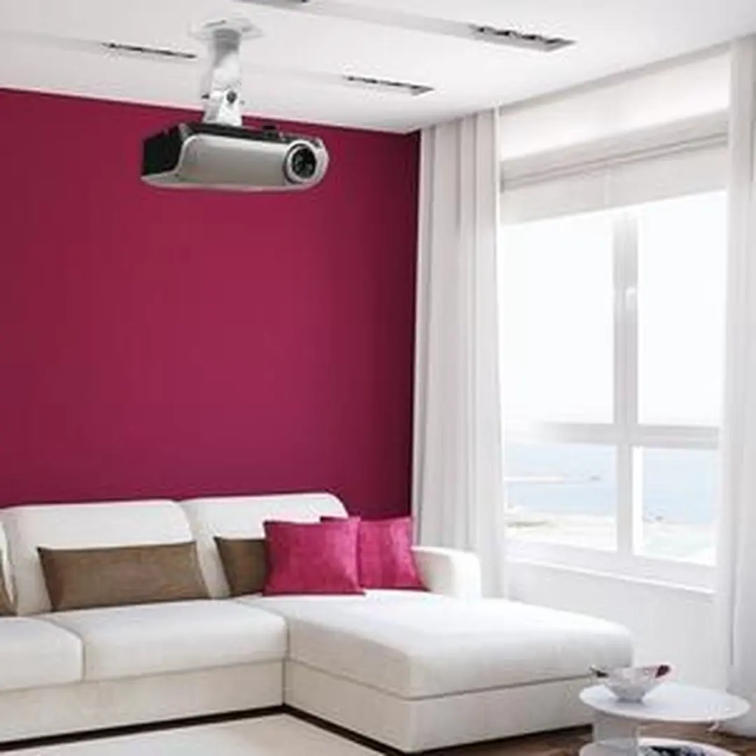 Logilink BP0003 Projectorbeugel Plafond - 25° Kantel/Draai - Wit - afbeelding 6 van 6